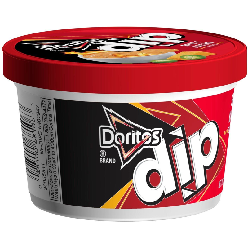 Doritos Spicy Nacho Flavored Dip 10oz Cup