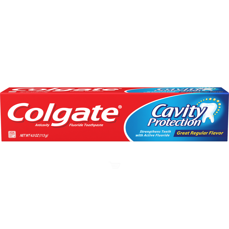 Colgate Toothpaste Anticavity Fluoride Cavity Protection Great Regular Flavor Paste