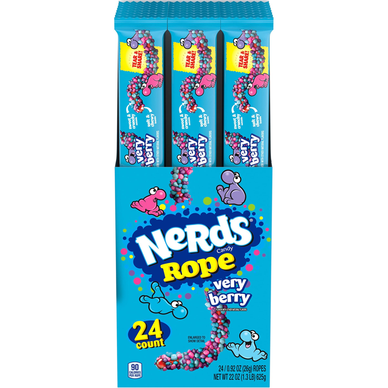 Nerds Rope Very Berry 26g