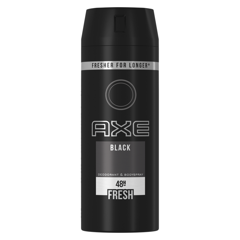 Axe Black Body Spray 150ml Can