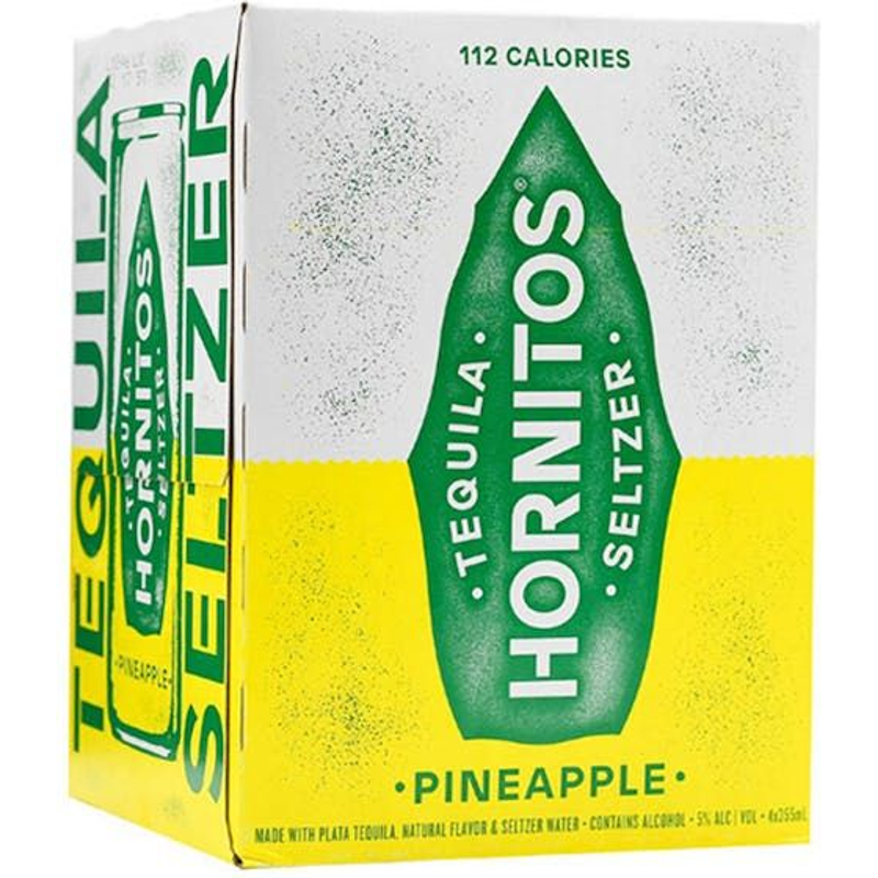 Hornitos Pineapple Tequila Seltzer Full Case 24 Pack 355mL Cans