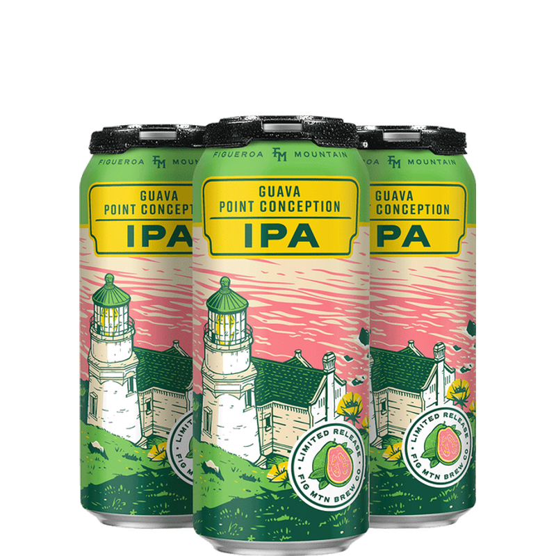 Figueroa Mountain Guava Point Conception IPA 4 Pack 16oz