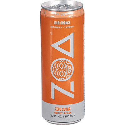 Zoa Wild Orange Zero Sugar Energy Drink - 12 Oz Can