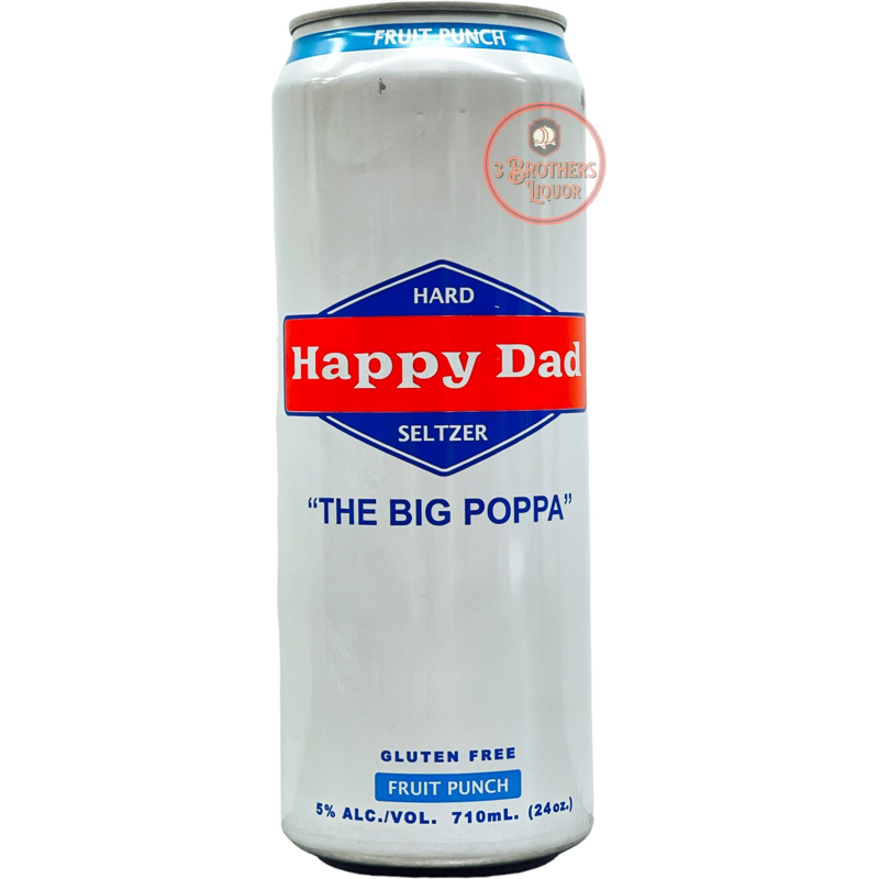 Happy Dad Fruit Punch Hard Seltzer 24oz Can