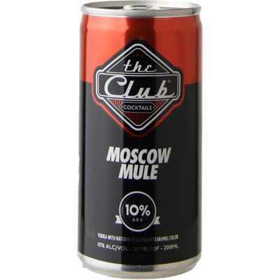 The Club Cocktails Moscow Mule Can