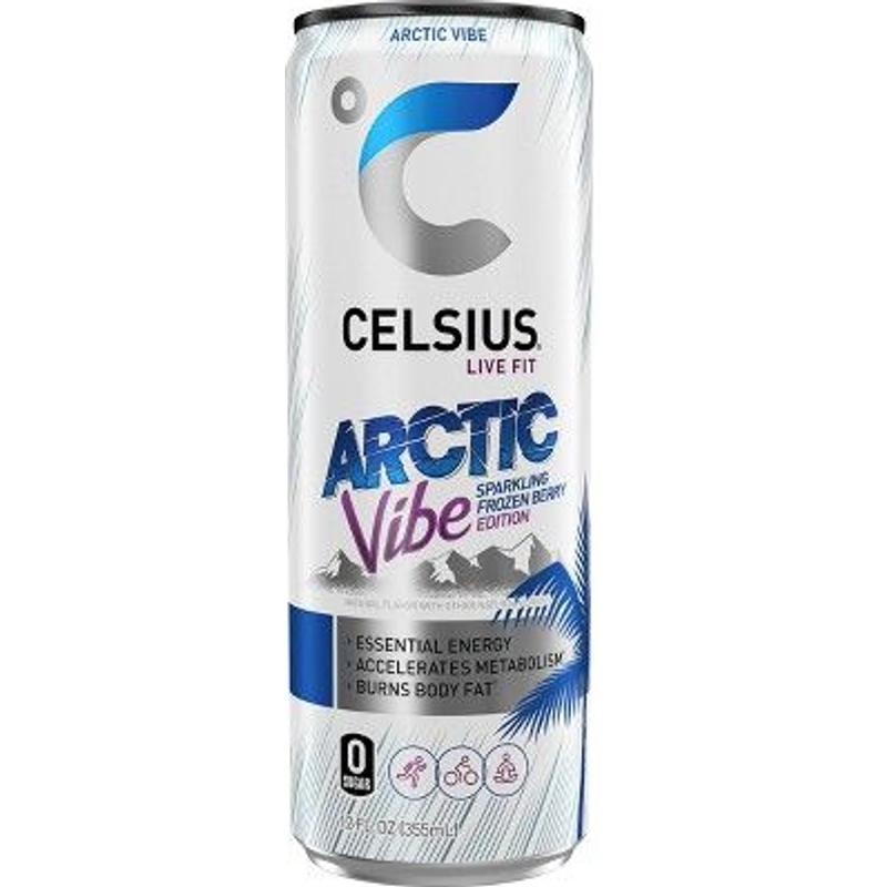 Celsius Sparkling Arctic Vibe Energy Drink 12oz Can