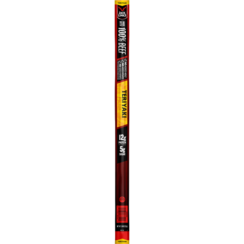 Jack Links Teriyaki Beef Stick 1.84oz Count