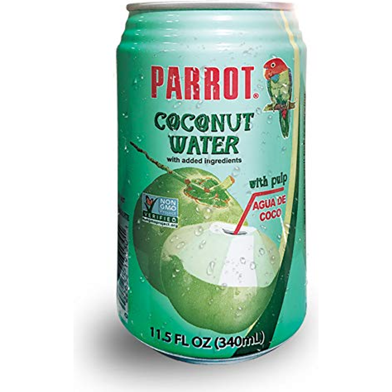 Parrot Coconut Water With Pulp 11.5oz Can