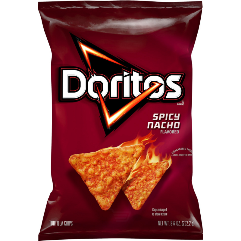 Doritos Spicy Nacho 9.25oz Bag