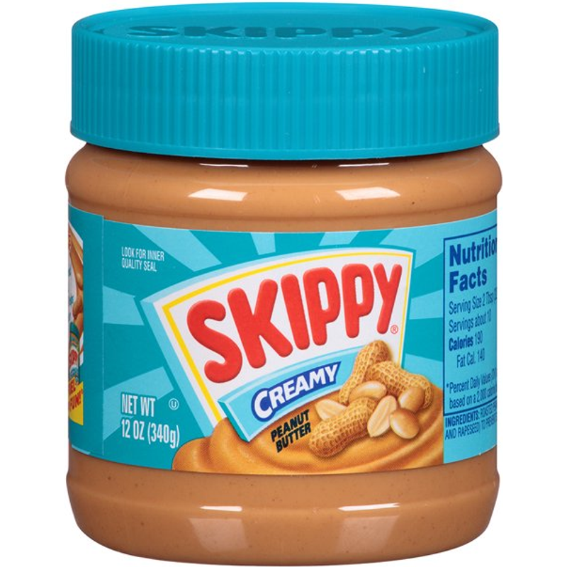 Skippy Peanut Butter 12oz Jar