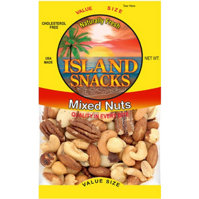 Island Snacks Mixed Nuts 5 oz