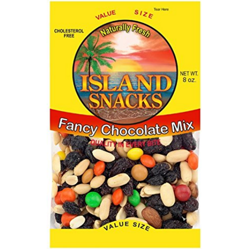 Island Snacks Fancy Chocolate Mix 8 oz