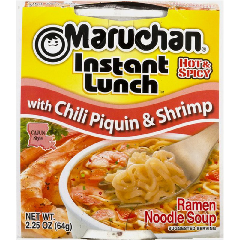 Maruchan Chili Piquin & Shrimp Instant Lunch Ramen Noodle Soup 2.25oz