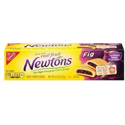 Nabisco Newtons Fig Fruit Chewy Cookies 6.5oz Carton