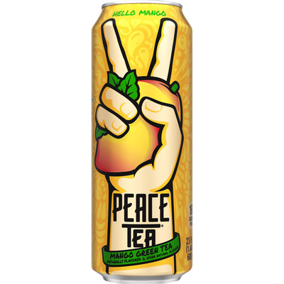 Peace Tea Mango Green Tea 23oz Can