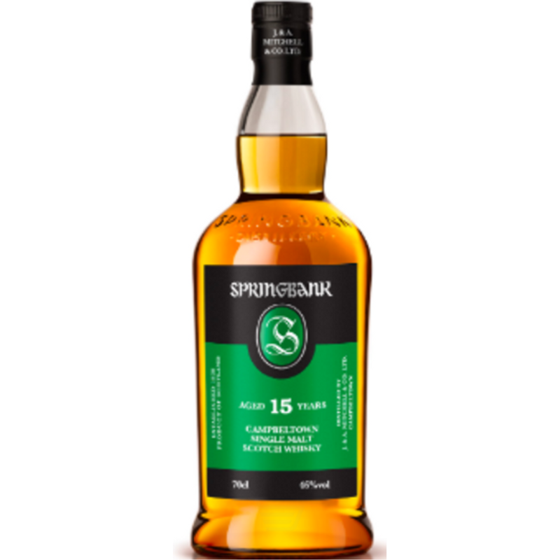 Springbank Campbeltown Single Malt Scotch Whisky 15 Year 750mL