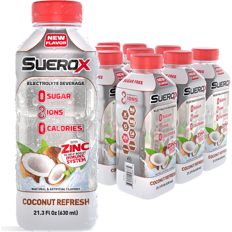 Suerox Energy Drink 21.3oz Plastic Bottle