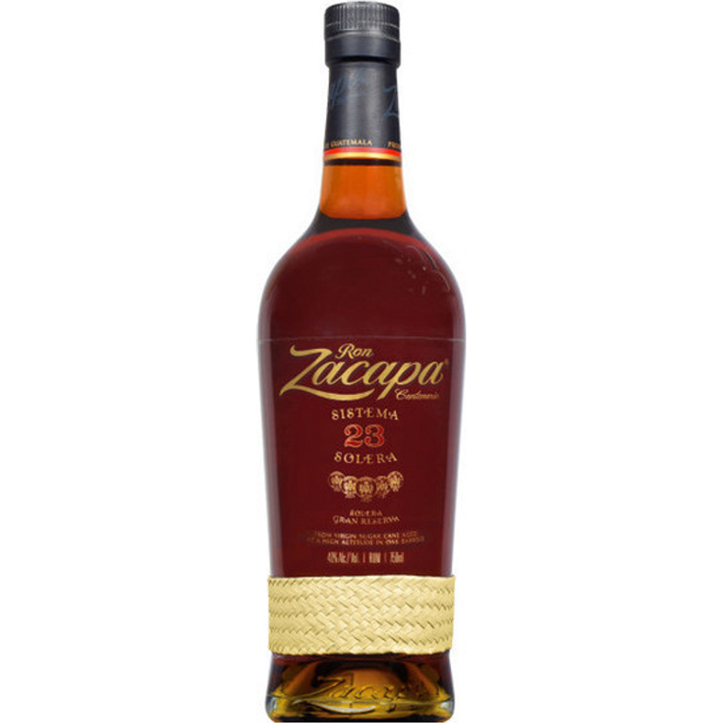 Ron Zacapa Solera Grand Reserve Sistema Solera 23 Rum 750mL