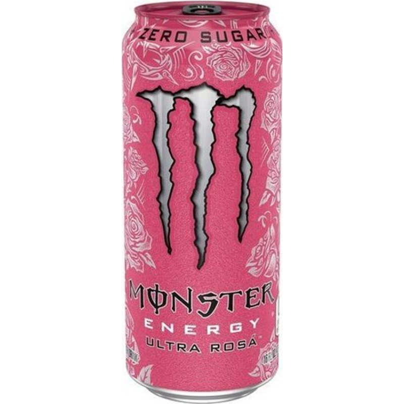 Monster Zero Ultra Rosa 16oz Can