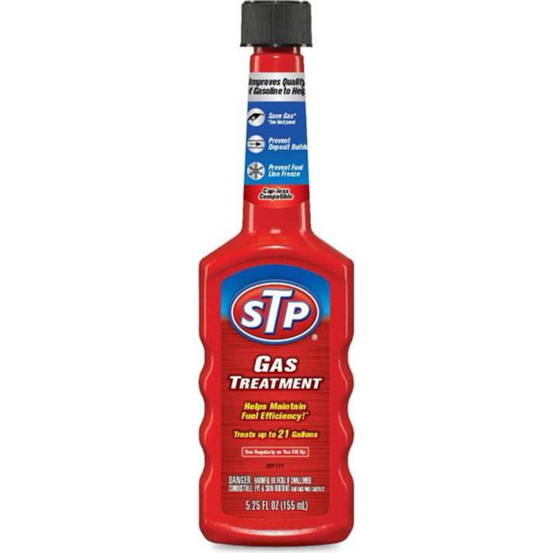 STP Gas Treatment 5.25oz Plastic Bottle