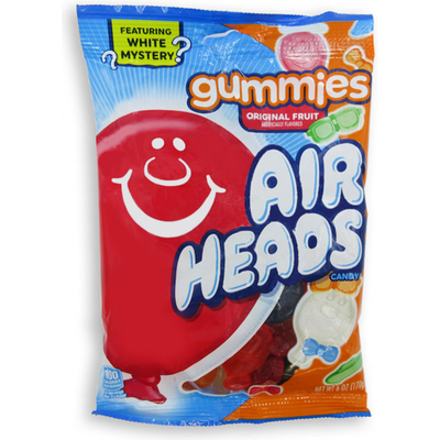 Airheads Fruit Flavored Gummies 6oz Bag