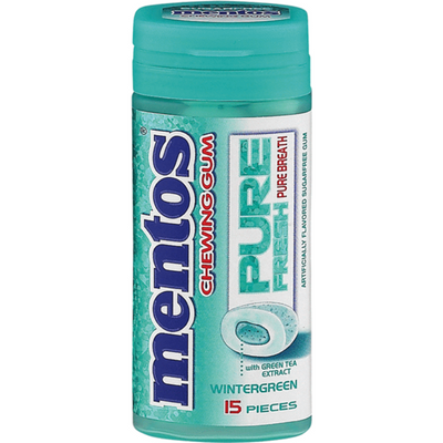 Mentos Wintergreen Candy 15 Pieces 1.06 oz