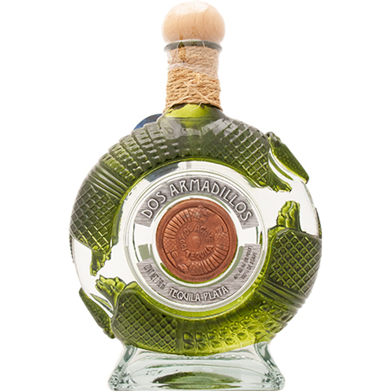 Dos Armadillos Plata Tequila, 750ml Bottle (40% ABV)