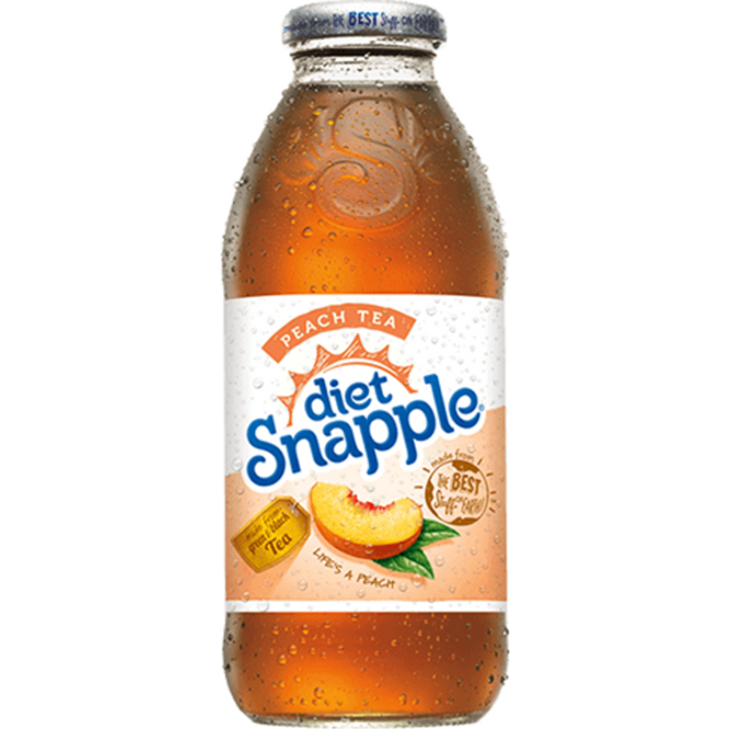 Snapples Diet Peach Tea 16oz