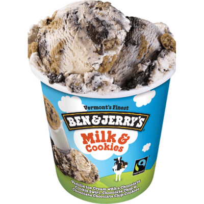 Ben & Jerry's Milk & Cookies Pint