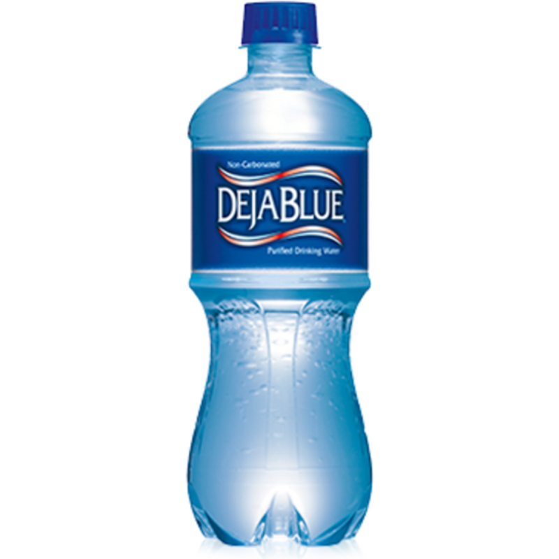 Deja Blue Purified Drinking Water Non-Carbonated 33.8 oz Bottle