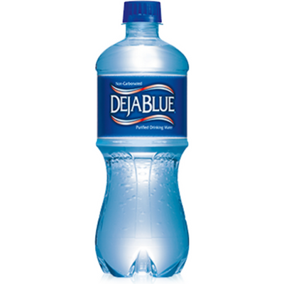 Deja Blue Purified Drinking Water Non-Carbonated 33.8 oz Bottle