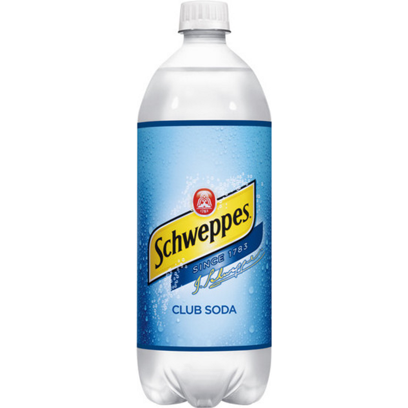 Schweppes Club Soda 1L