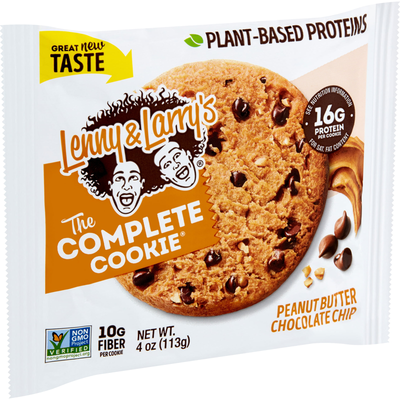 Lenny & Larry's The Complete Cookie Peanut Butter Chocolate Chip 12x 4oz Boxes