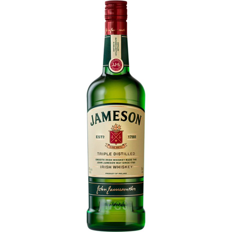 Jameson Triple Distilled Irish Whiskey 750mL