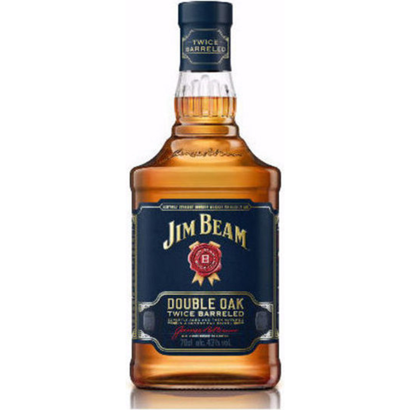 Jim Beam Double Oak Twice Barreled Kentucky Straight Bourbon Whiskey 750mL