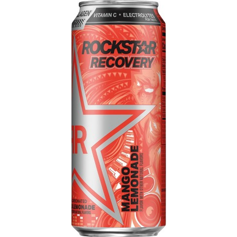 Rockstar Mango Lemonade 16oz Can