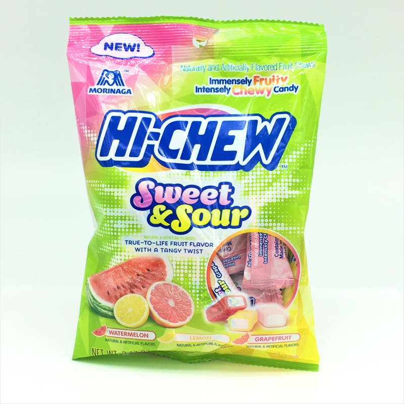 Hi Chew Sweet and Sour Mix Chewy Candy 3.17oz Count