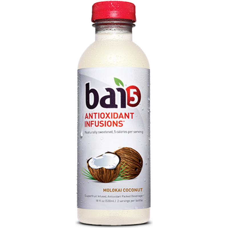 Bai Antioxidant Cocofusion Molokai Coconut 18 oz Bottle