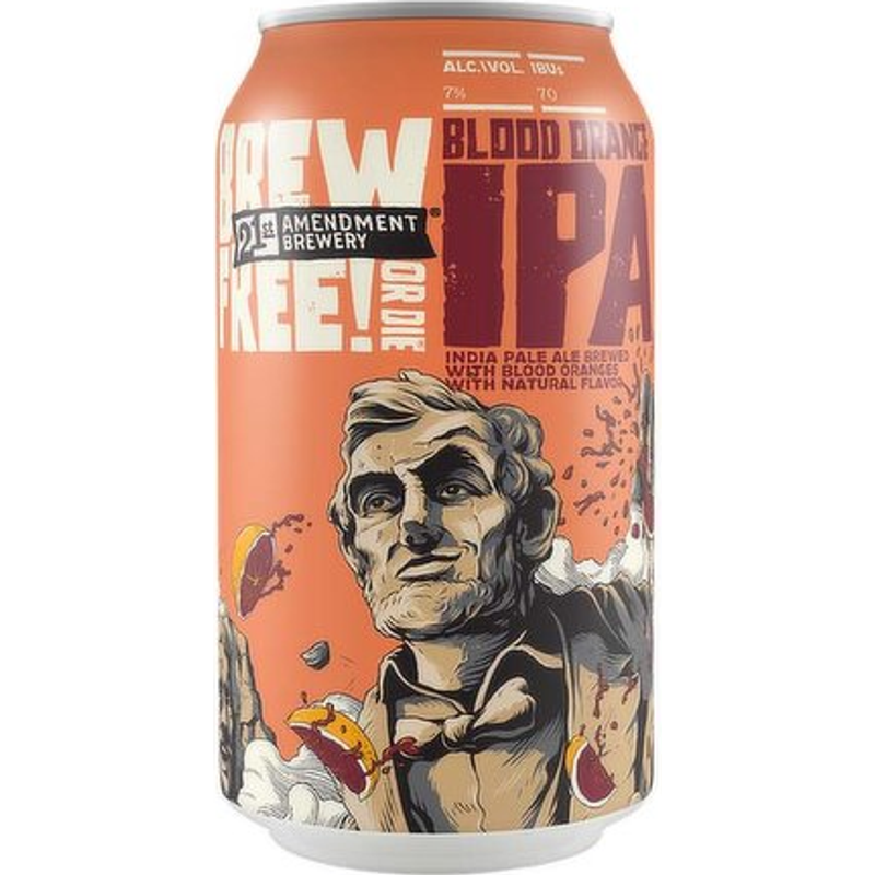 21st Amendment Brew Free Blood Orange IPA 19.25oz Can