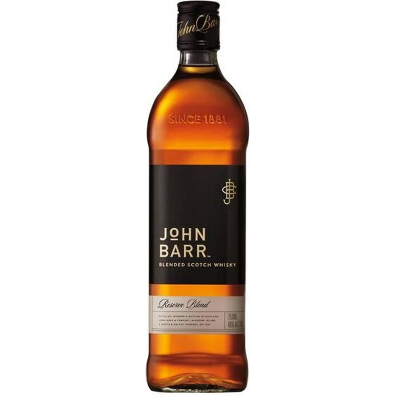 John Barr Reserve Blended Scotch Whisky 750mL