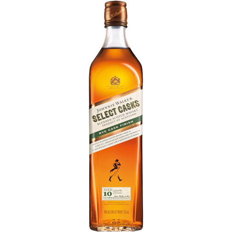 Johnnie Walker Select Casks Blended Scotch Whisky Rye Cask Finish 750mL