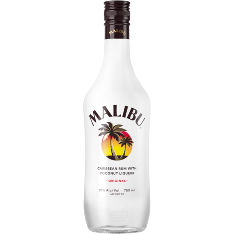 Malibu Caribbean Rum with Coconut Liqueur 200mL