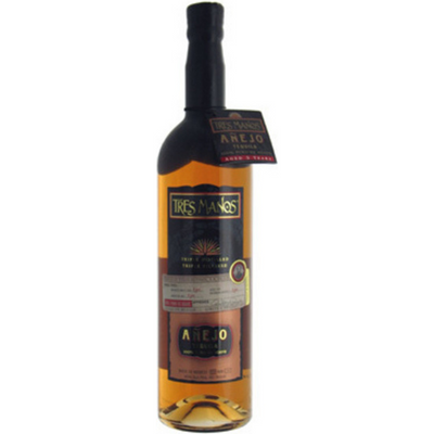 Tres Manos Anejo Tequila 1L